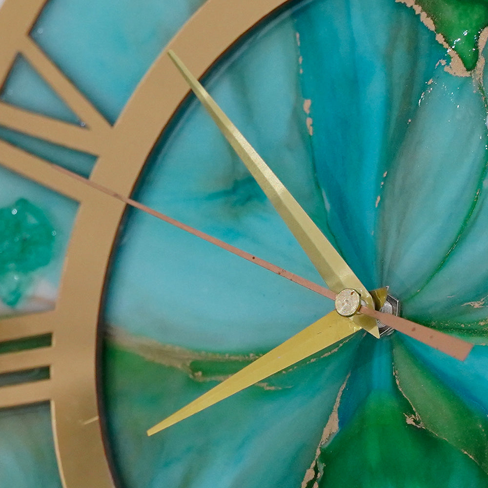 Galaxy Resin Clock