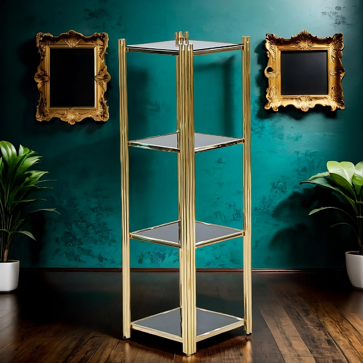 Nordic Quad Square Decor Rack | Shaheen's Store