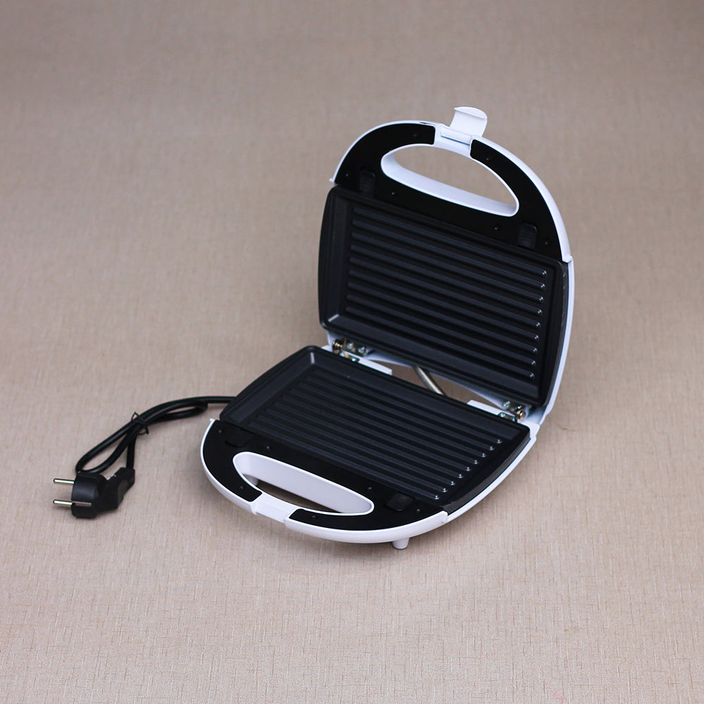 3-in-1 Sandwich Maker Waffle Panini Grill with Detachable Non